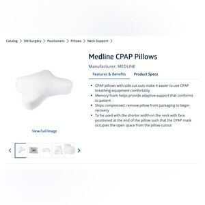 Medline CPAP Pillow